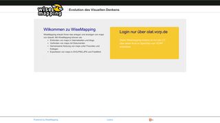 
                            7. WiseMapping- Anmelden
