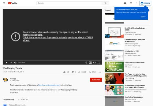 
                            6. WiseMapping Tutorial - YouTube
