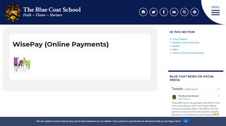 
                            9. WisePay (Online Payments) | The Blue Coat School