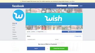 
                            6. Wish - About | Facebook
