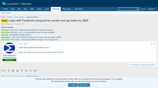 
                            8. Wish - Login with Facebook using phone number and get token by SMS ...