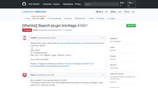 
                            6. [Wishlist] Search plugin tntvillage · Issue #3681 · qbittorrent ... - GitHub