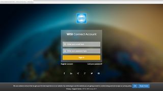 
                            7. WISI connect: Login