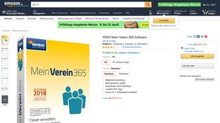 
                            9. WISO Mein Verein 365 Software: Buhl Data Service GmbH: Amazon ...