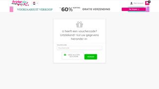 
                            8. Wissel uw voucher in