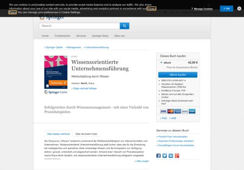 
                            5. Wissensorientierte Unternehmensführung - Wertschöpfung ... - Springer