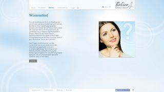 
                            11. Wissenstest » Medizinische BioTech Kosmetik | Belico Derma Concept