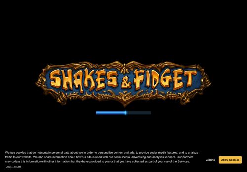 
                            4. Witaj w grze Shakes & Fidget! - Shakes & Fidget (s20)