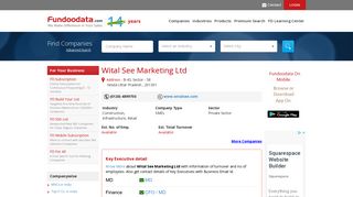 
                            9. Wital See Marketing Ltd, Noida | Company & Key Contact Details ...
