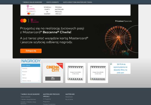
                            11. Witamy w programie T-Mobile Usługi Bankowe i MasterCard Priceless ...