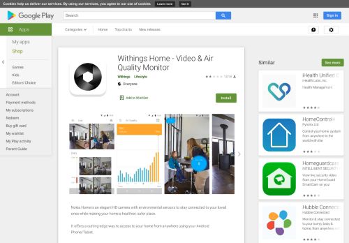 
                            11. Withings Home - Video & Air Quality Monitor - Apps on Google Play