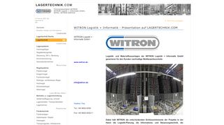 
                            13. WITRON Logistik + Informatik in Parkstein - Lagertechnik.com