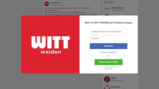 
                            5. WITT WEIDEN - Kennen Sie schon unser Kunden-Login „Mein ...