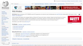 
                            3. Witt Weiden – Wikipedia