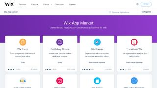 
                            6. Wix App Market | Apps Incríveis para o Seu Site | Wix.com