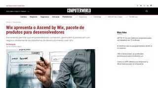 
                            8. Wix apresenta o Ascend by Wix, pacote de produtos para ...