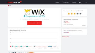 
                            13. Wix down? Current problems and outages | Downdetector