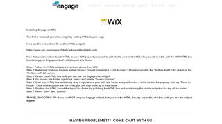 
                            9. wix — Engage