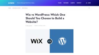 
                            9. Wix vs WordPress: Which One Should You Choose To Build A Website?