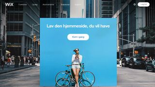 
                            3. Wix.com: Gratis hjemmesideværktøj | Lav en gratis hjemmeside