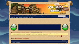 
                            4. Wizard101 login screen to big! - Wizard101 Central