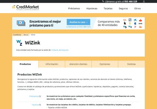 
                            9. WiZink - CrediMarket