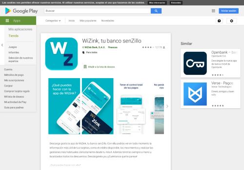 
                            10. WiZink, tu banco senZillo - Aplicaciones en Google Play