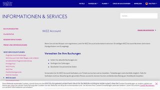 
                            8. WIZZ Account - Wizz Air