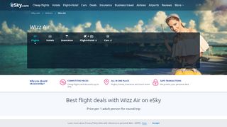 
                            9. Wizz Air - Airlines – Wizz Air cheap flights - eSky.com