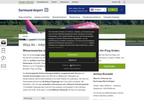 
                            6. Wizz Air-Flug buchen und Infos zur Airline | Dortmund Airport