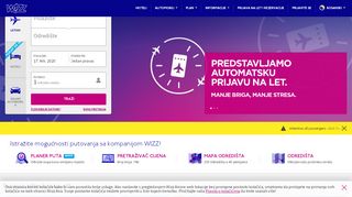 
                            10. Wizz Air zvanična lokacija|Rezervirajte direktno za najjeftnije cijene