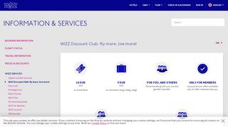 
                            8. WIZZ Discount Club - Wizz Air