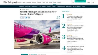 
                            10. Wizz is poised to become Luton's biggest airline - The Telegraph