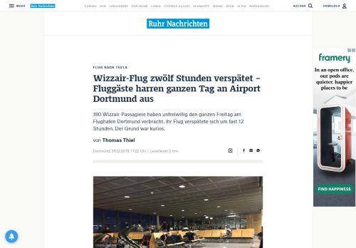 
                            12. Wizzair-Flug zwölf Stunden verspätet – Fluggäste harren ganzen Tag ...