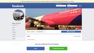 
                            6. wizzair.com - About | Facebook