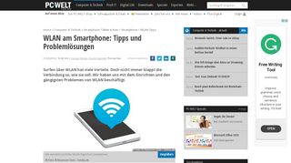 
                            13. WLAN am Smartphone: Tipps und Problemlösungen - PC-WELT