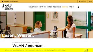 
                            7. WLAN / eduroam | JKU Linz