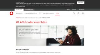 
                            7. WLAN einrichten in wenigen Minuten - Vodafone