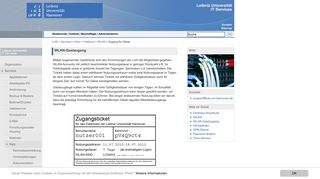 
                            10. WLAN-Gastzugang - Leibniz Universität IT Services