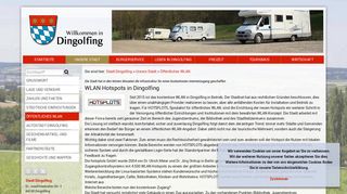 
                            5. WLAN Hotspots in Dingolfing - Stadt Dingolfing