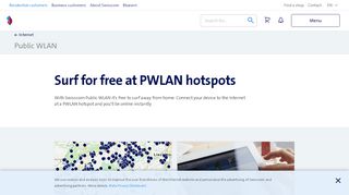 
                            4. WLAN Hotspots (Public Wireless LAN) | Swisscom