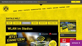 
                            1. WLAN im Signal Iduna Park | Offizielle BVB-Webseite | bvb.de