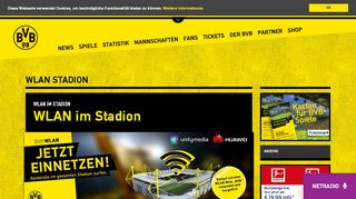 
                            2. WLAN im Stadion | bvb.de