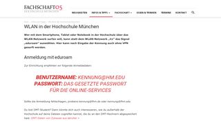 
                            5. WLAN in der Hochschule München | Fachschaft 05