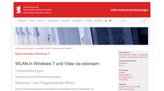 
                            3. WLAN in Windows 7 und Vista via eduroam - Informationstechnologie