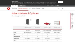 
                            13. WLAN-Kabelrouter mit integriertem WLAN-N-Router - Vodafone