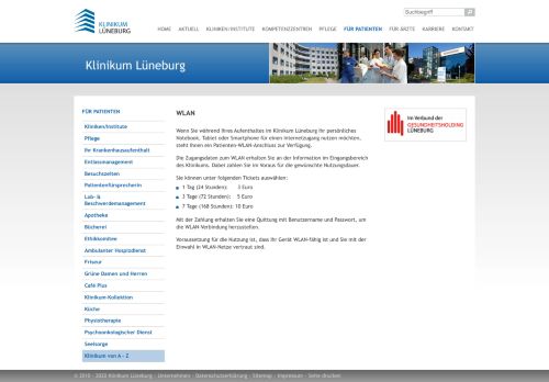 
                            4. WLAN | Klinikum Lüneburg