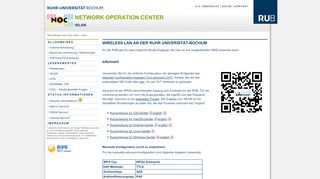 
                            12. wlan [Network Operation Center] - an der Ruhr-Universität Bochum