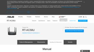 
                            3. WLAN & Netzwerk RT-AC58U | ASUS