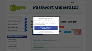 
                            4. WLAN-Passwort anzeigen: Wie? ¦ passwort-generator.com